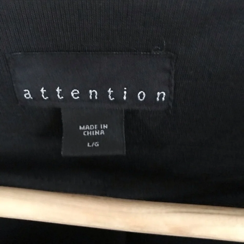 Attention Black Above Knee Dress Size Large - Picture 4 of 6